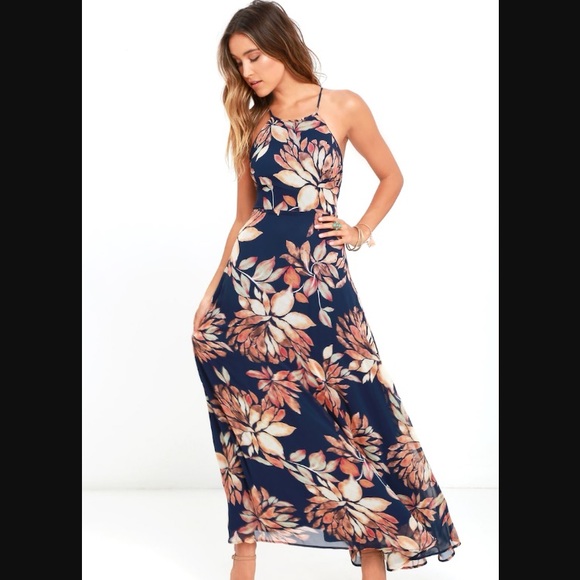 Lulus Dresses & Skirts - Lulus Floral Print Maxi Dress